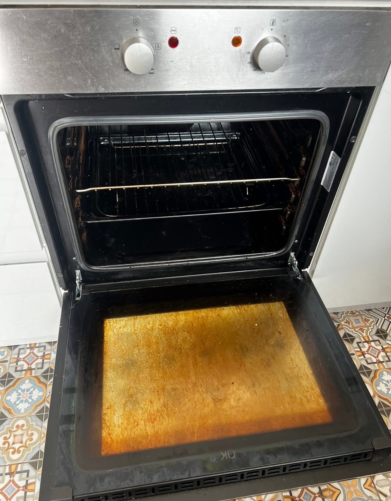 Oven Before